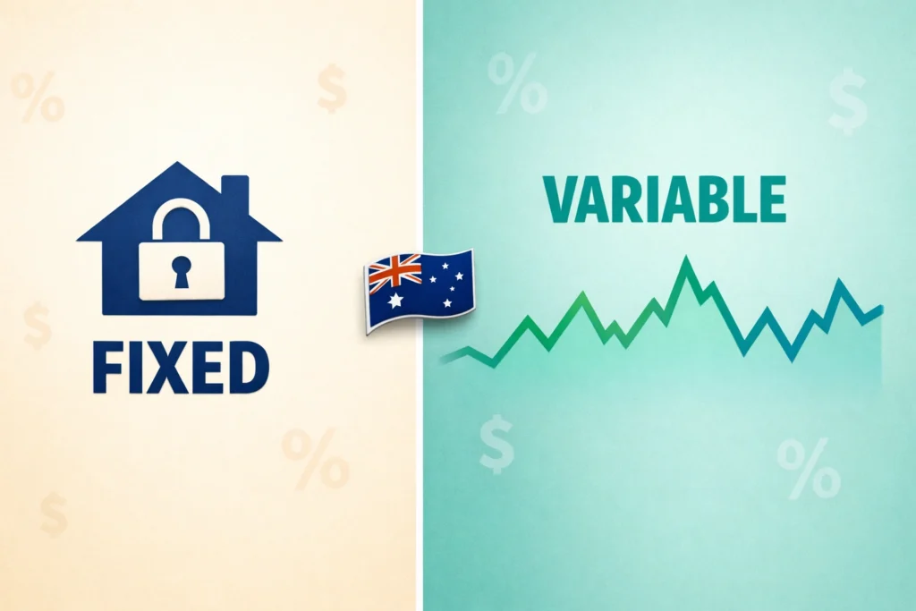 fixed vs variable rate home loan australia
